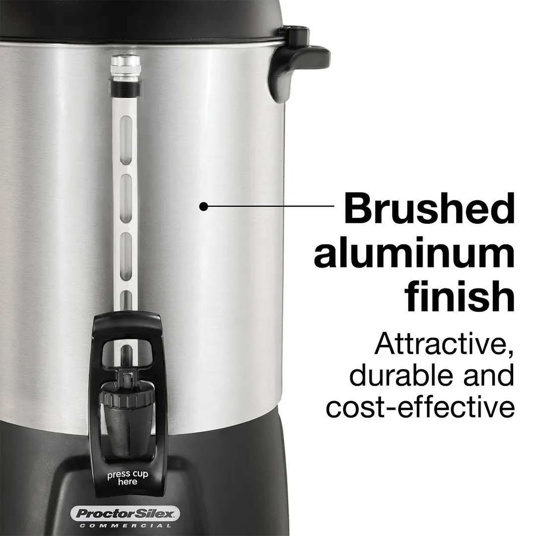 Hamilton Beach 45060R - Proctor-Silex® Coffee Urn, 60 Cup Capacity with Dual Heaters / 1.090W - 120V