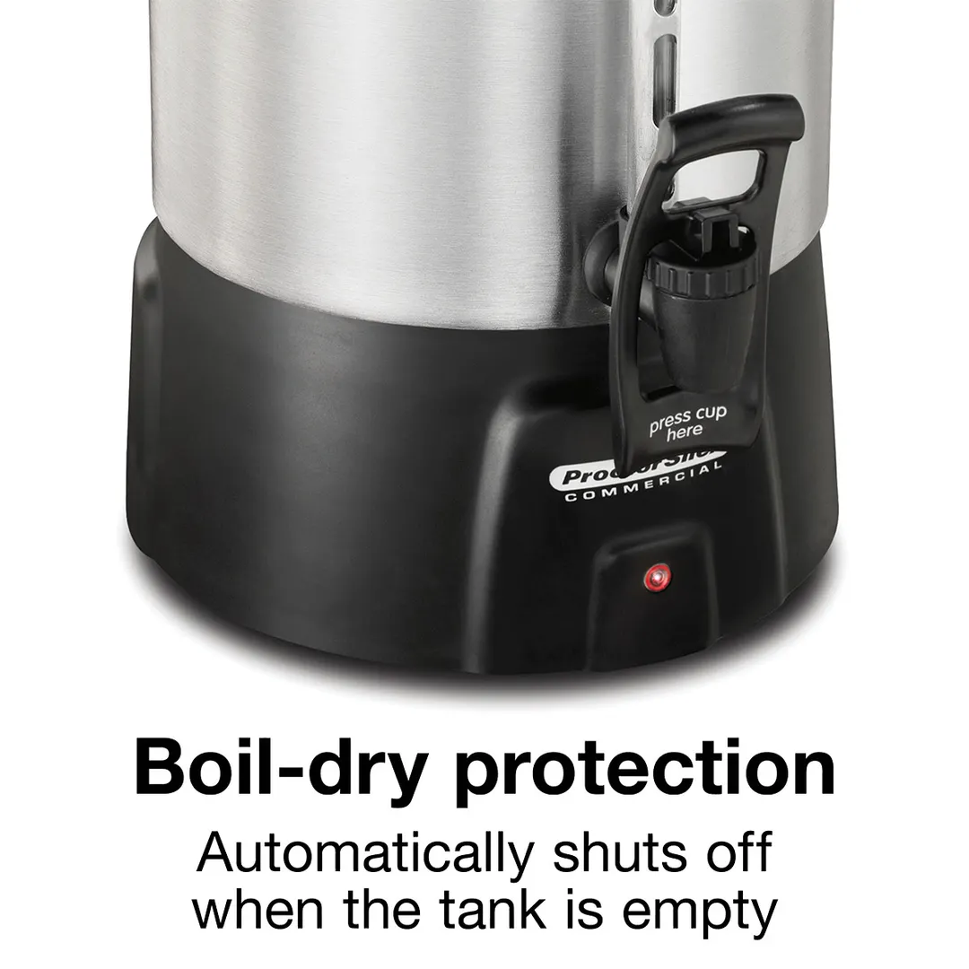Hamilton Beach 45060R - Proctor-Silex® Coffee Urn, 60 Cup Capacity with Dual Heaters / 1.090W - 120V