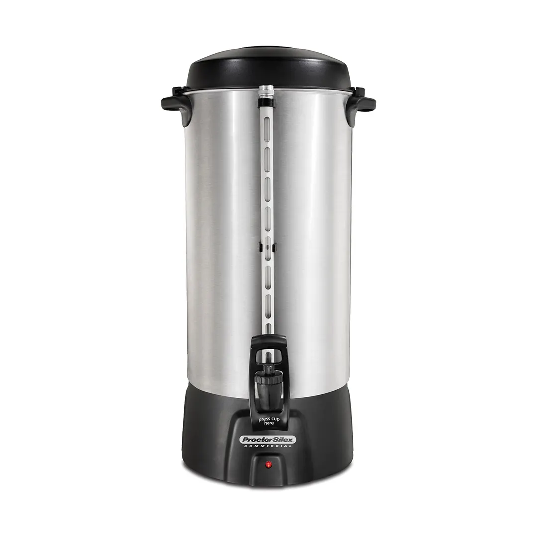 Hamilton Beach 45100R - Proctor-Silex® Coffee Urn,100 Cup Capacity with Dual Heaters / 1.090W - 120V