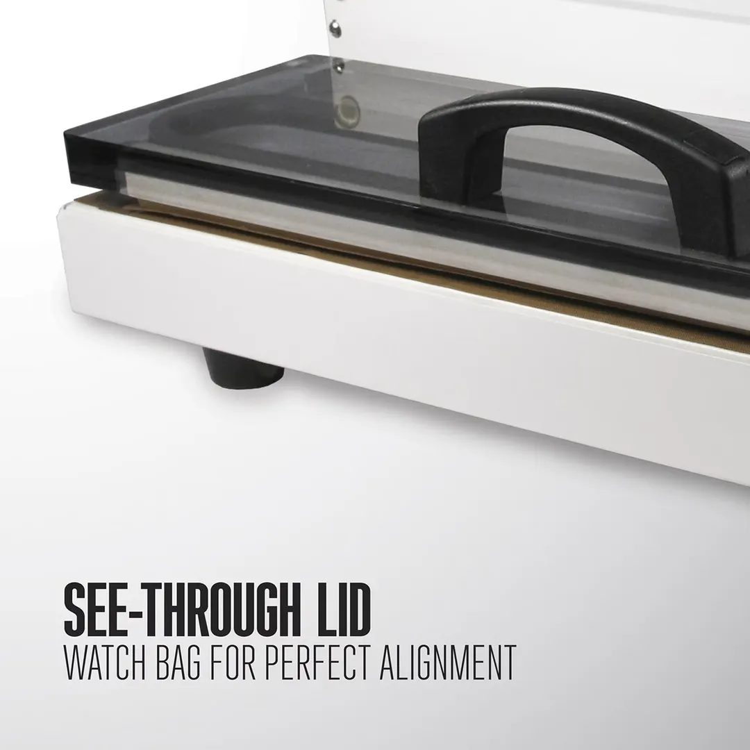 Hamilton Beach 65-0101 Weston PRO-2100 Countertop External Vacuum Sealer with 15" Seal Bar