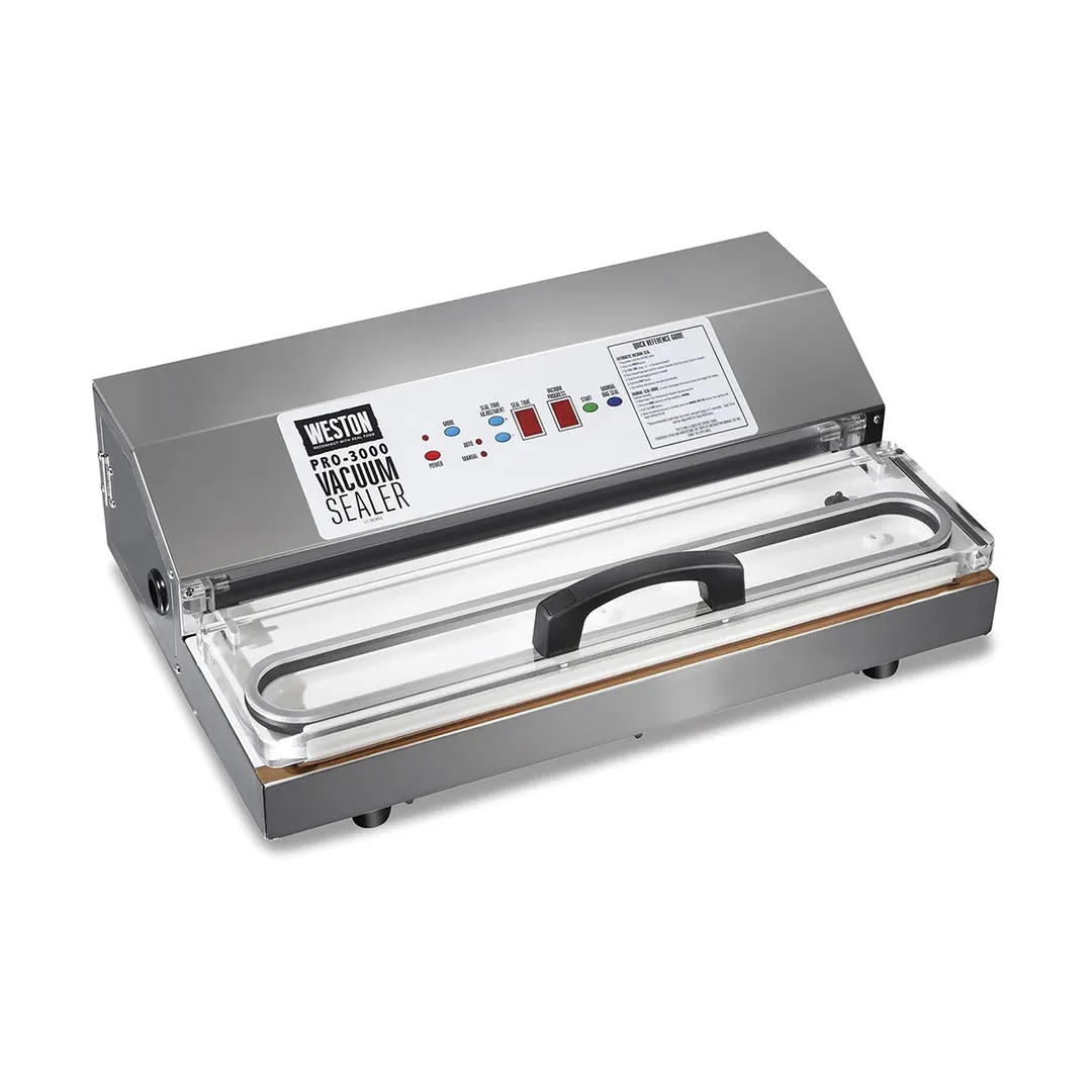 Hamilton Beach 65-0401-W Weston PRO-3000 Countertop External Vacuum Sealer with 15" Seal Bar