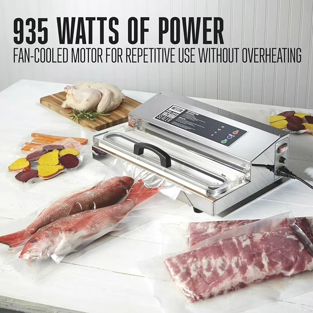 Hamilton Beach 65-1301-W Weston Pro-2600  Countertop External Vacuum Packaging Machine with 16" Seal Bar