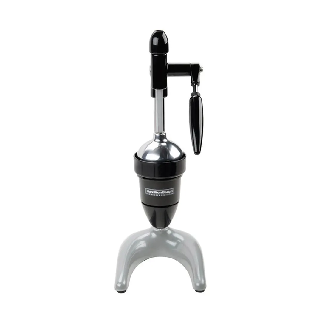 Hamilton Beach 932 Lever / Crank Type Manual Citrus Juicer w/ Swing-Out Drip Cup