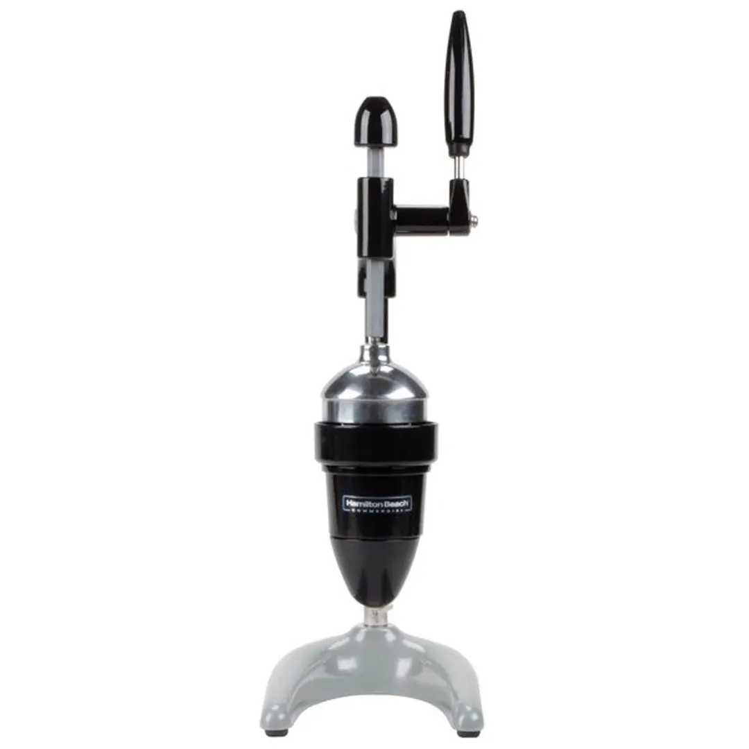 Hamilton Beach 932 Lever / Crank Type Manual Citrus Juicer w/ Swing-Out Drip Cup
