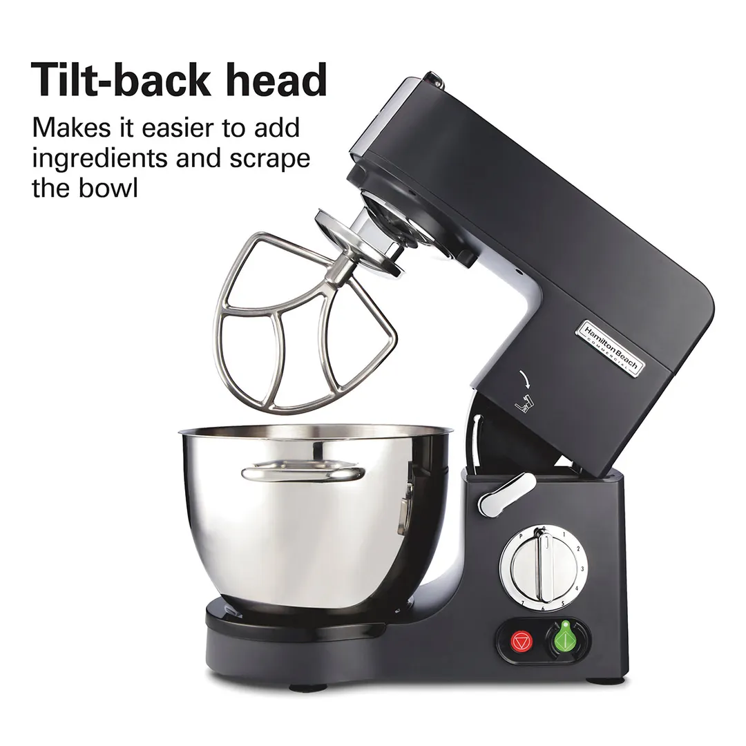 Hamilton Beach CPM800-CE Stand Mixer Commercial Planetary Mixer, 8 qt. Capacity, Variable Speed