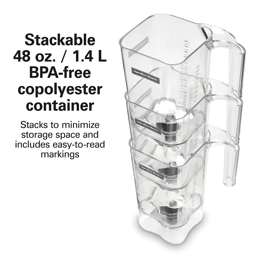 Hamilton Beach HBB255 Countertop Rio Bar Blender,Stainless Steel Blades