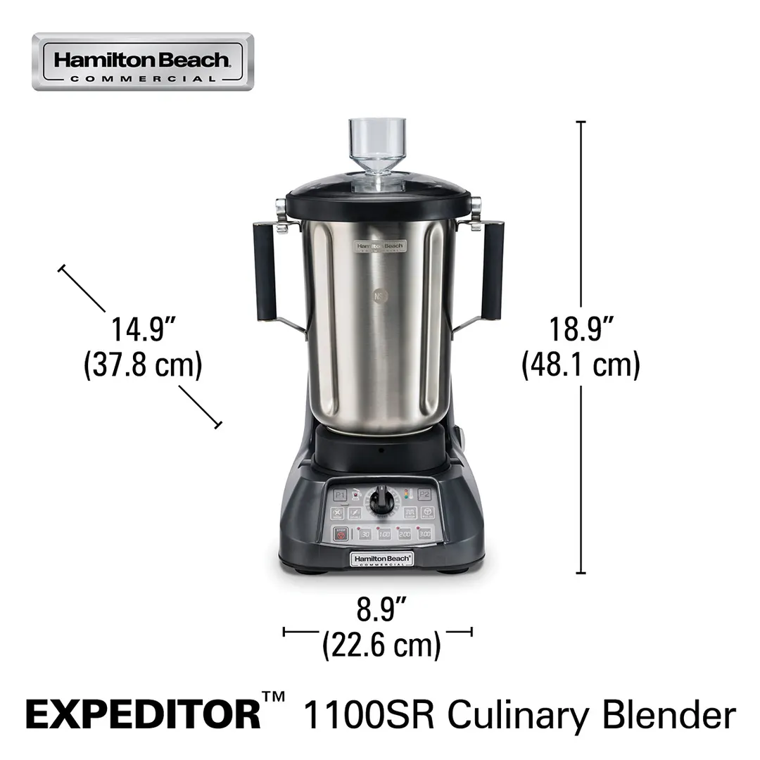 Hamilton Beach HBF1100SR Variable Speed Countertop Food Blender