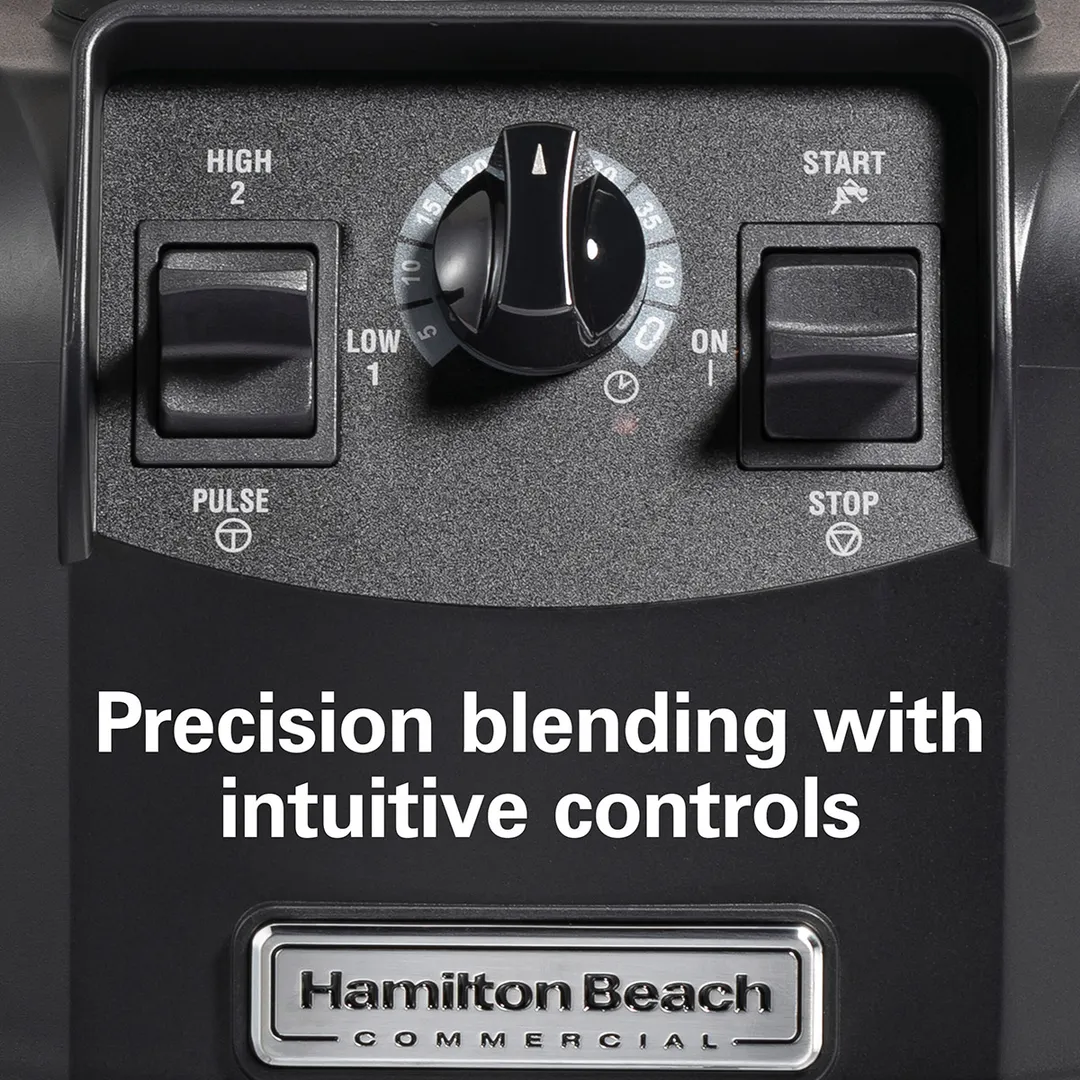 Hamilton Beach HBH550R Furry Blender, 64 Oz. Capacity, Variable Speed, High/Low