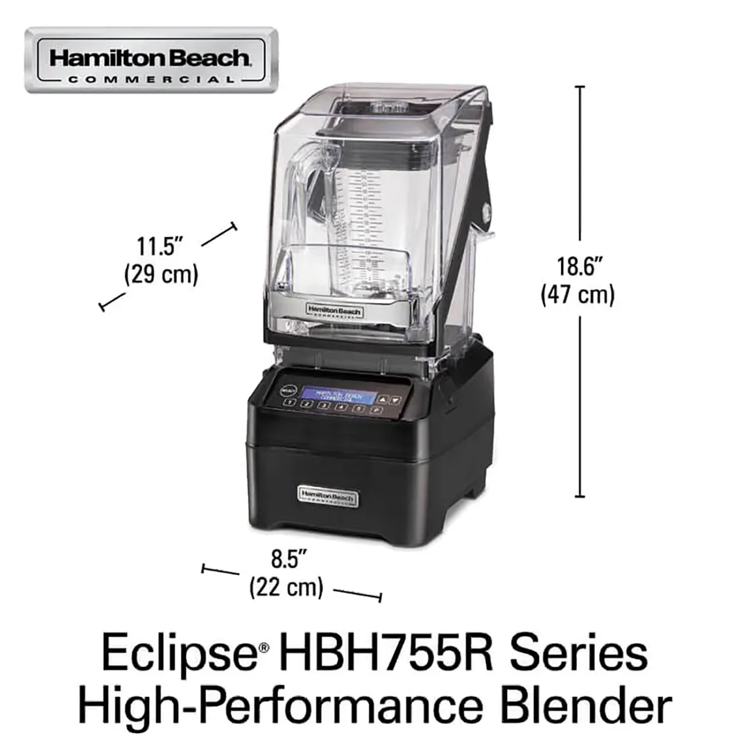 Hamilton Beach HBH755R-CE Eclipse™ High Performance Blender