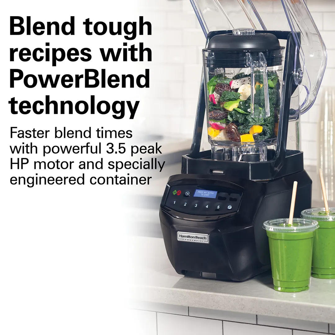 Hamilton Beach HBH855 Summit® Edge High Performance Blender, 3.5 Hp Motor