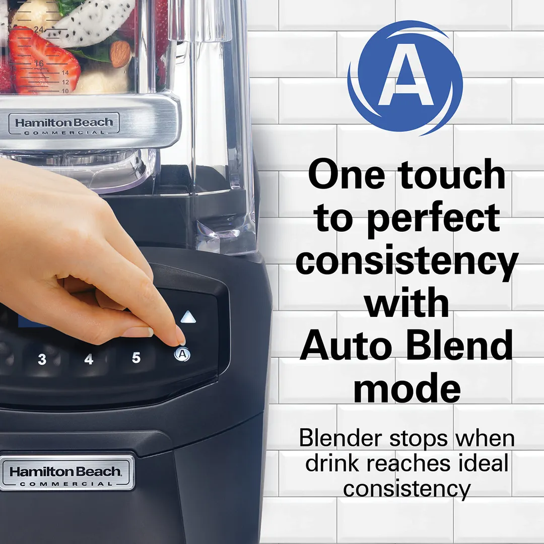 Hamilton Beach HBH855 Summit® Edge High Performance Blender, 3.5 Hp Motor