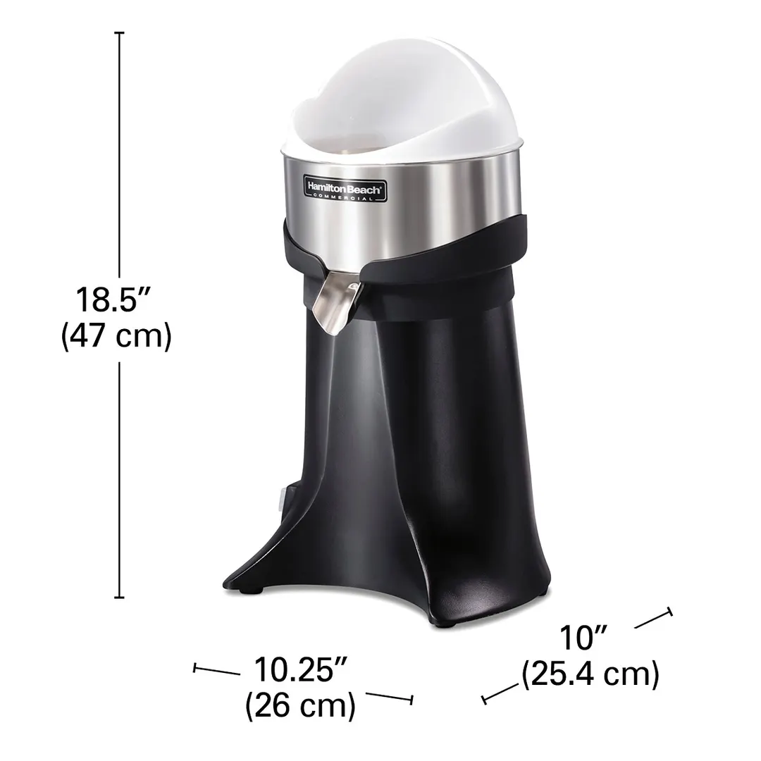 Hamilton Beach HCJ967R-CE (International) Citrus Juicer, Electric, Countertop