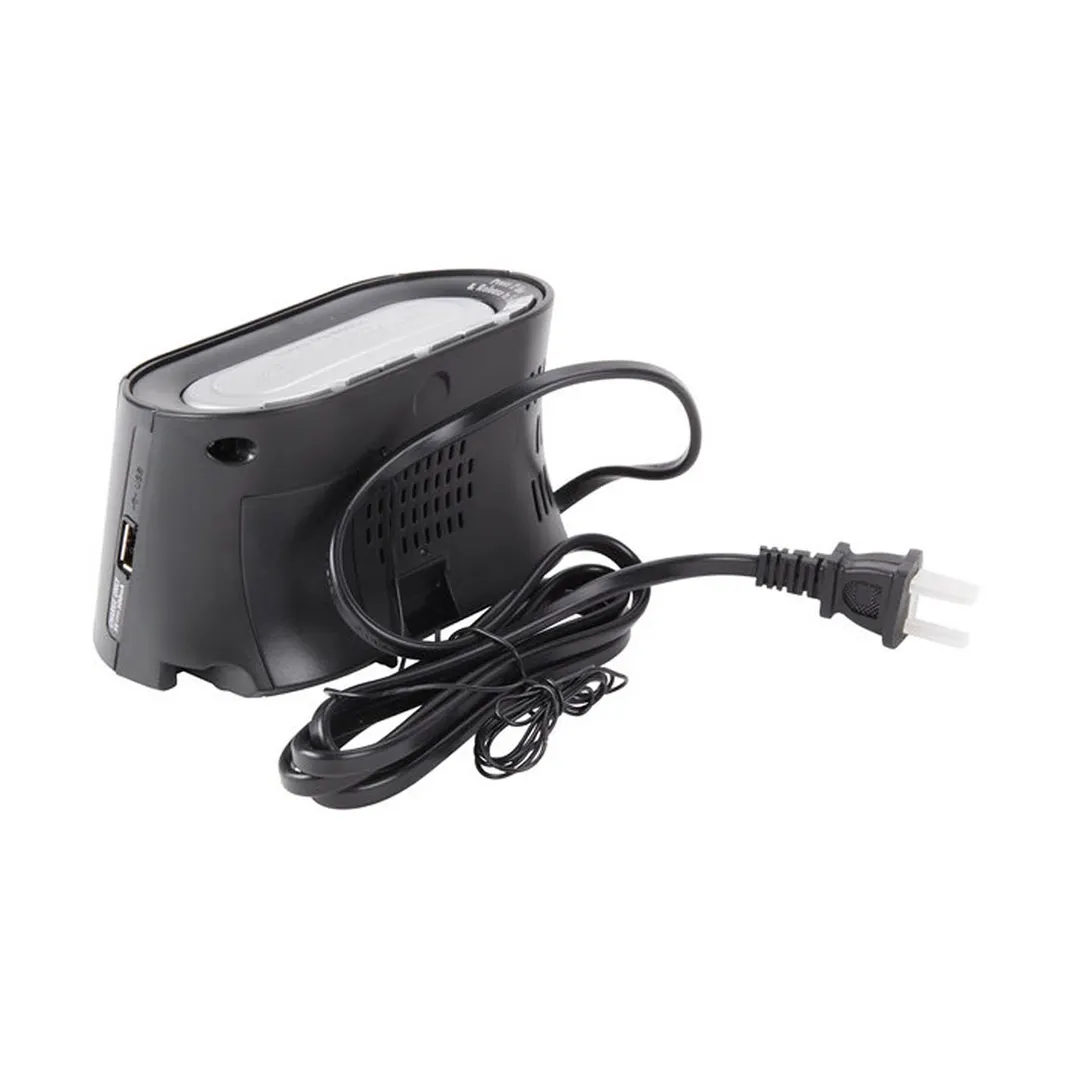 Hamilton Beach HCR410 Clock Radio, .9" LED Display, AM/FM, Alarm, USB, 120V 10W, 1‑Year Warranty