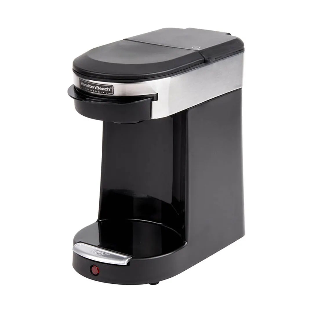Hamilton Beach HDC200S-CA Front Loading Pod Coffee Maker, S.Steel Accents - 500W/120V