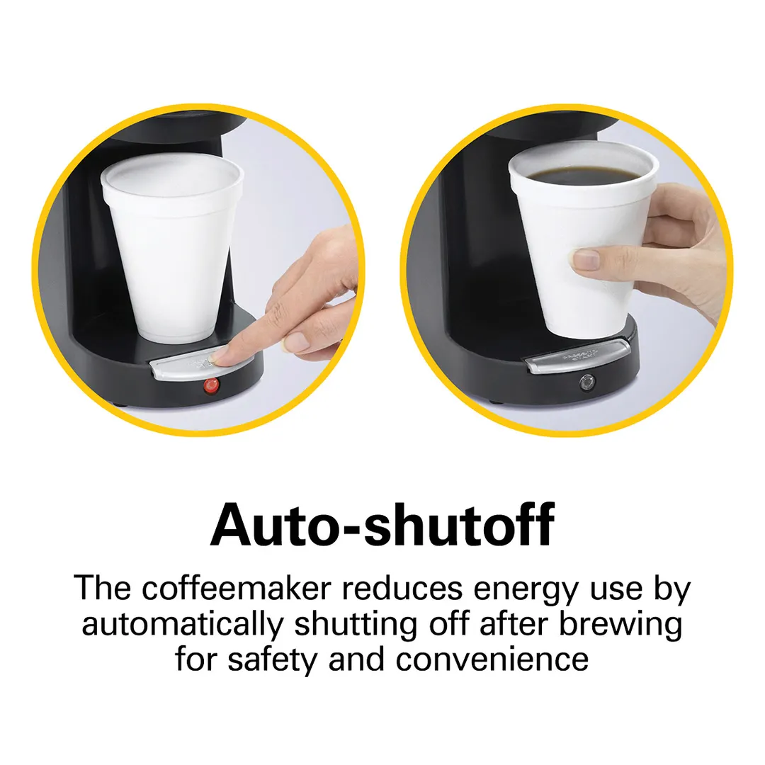 Hamilton Beach HDC200S-CA Front Loading Pod Coffee Maker, S.Steel Accents - 500W/120V