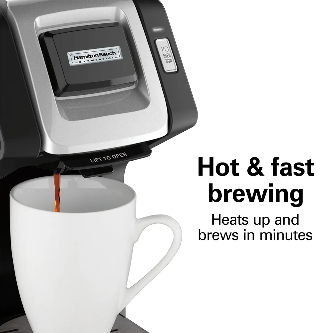 Hamilton Beach HDC311 Single-Serve Coffee Maker, 1050W / 120V - Black (compatible with K-Cup® packs)