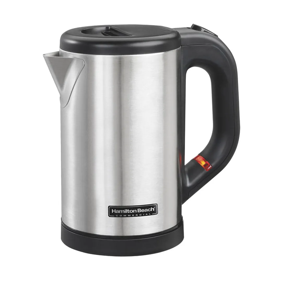 Hamilton Beach HKE050 Kettle, 1/2 Liter, Stainless Steel, Concealed Heating Element