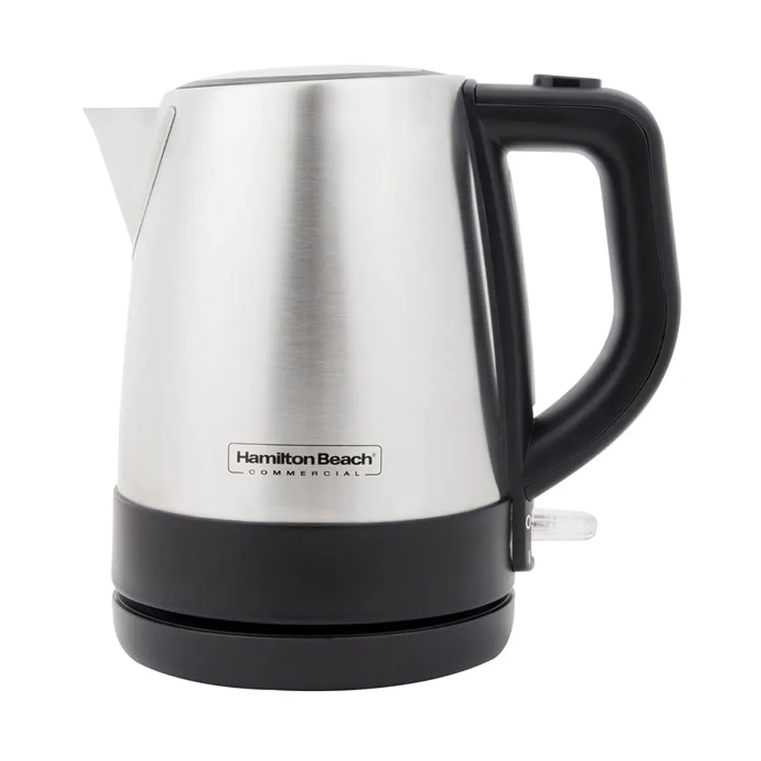 Hamilton Beach HKE110 Kettle, 1 Liter, Stainless Steel, Concealed Heating Element