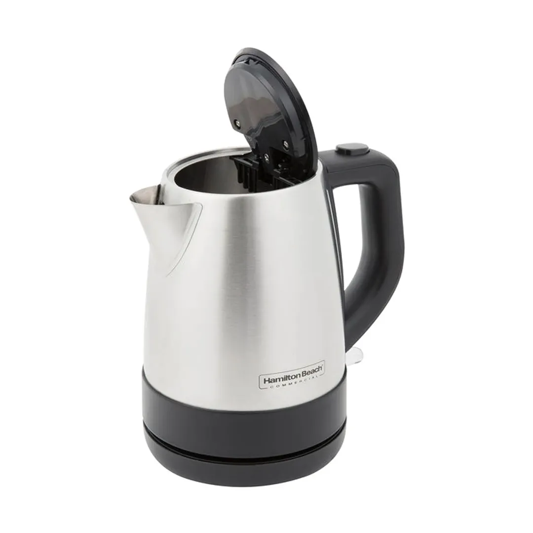 Hamilton Beach HKE110 Kettle, 1 Liter, Stainless Steel, Concealed Heating Element