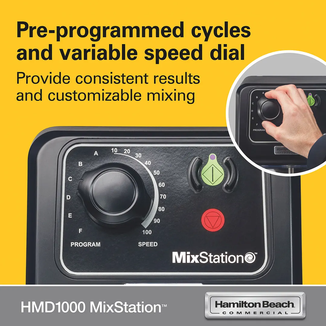 Hamilton Beach HMD1000 Single-Spindle Drink / Bar Mixer w/ Variable Speed, 120v/60/1-ph