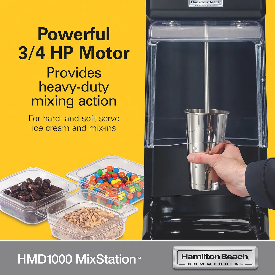 Hamilton Beach HMD1000 Single-Spindle Drink / Bar Mixer w/ Variable Speed, 120v/60/1-ph