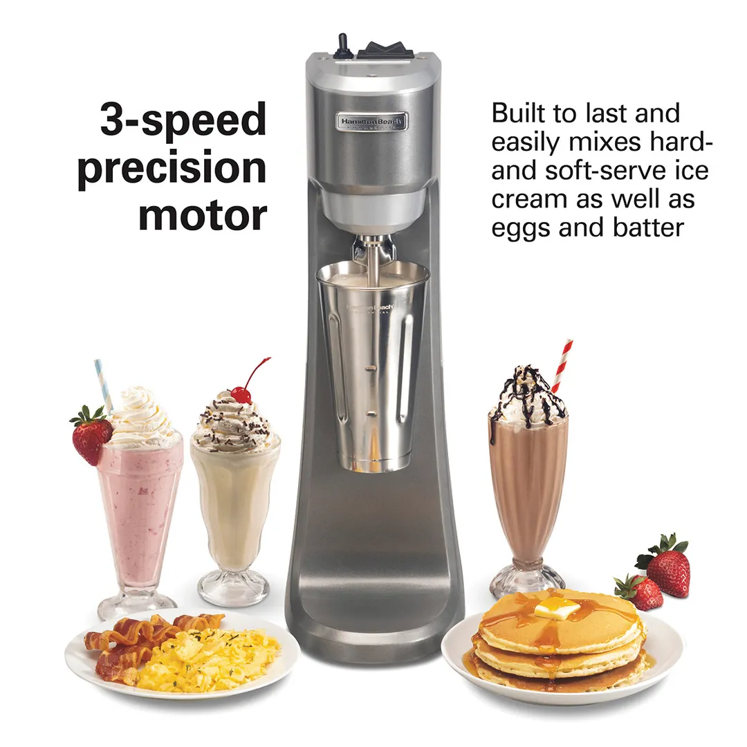 Hamilton Beach HMD200R-CE Single-Spindle Drink / Bar Mixer, (International Use Only)