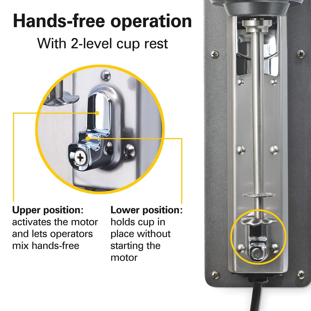Hamilton Beach HMD300 Wall Mount Single Spindle Drink Mixer (2) Speeds