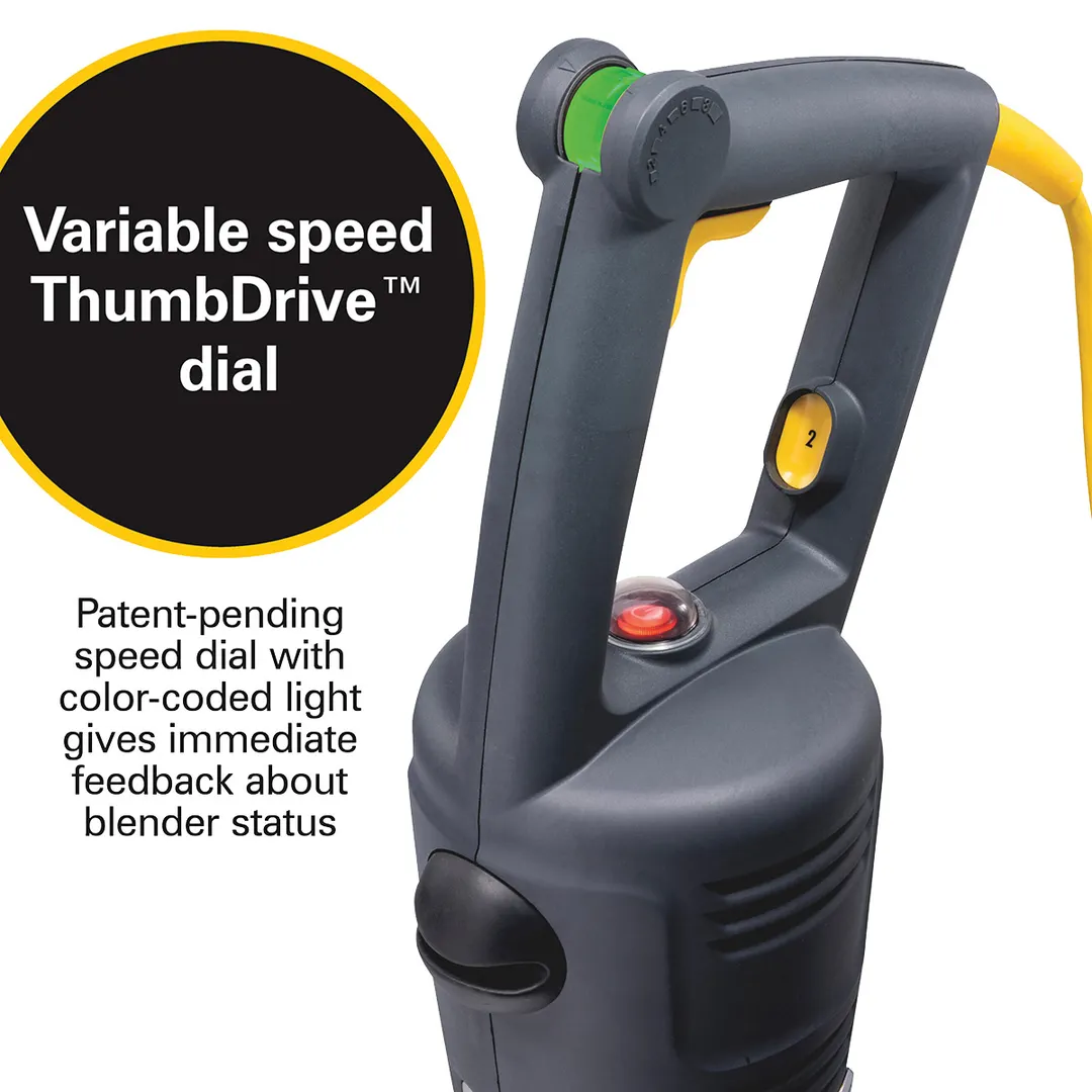 Hamilton Beach HMI012 Bigrig™ Immersion Blender Mixer, with Wall Mount Hanger