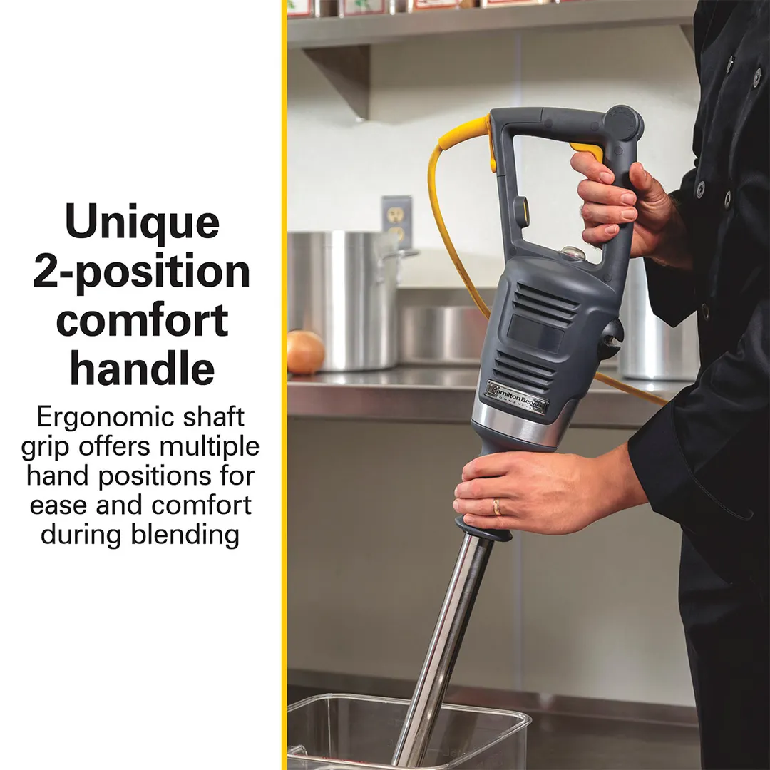 Hamilton Beach HMI014 Bigrig™ Immersion Blender Mixer, with Wall Mount Hanger