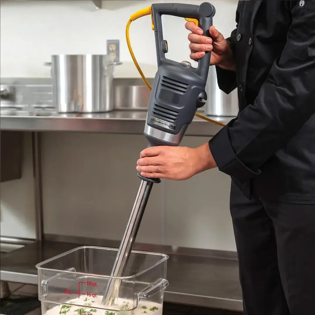 Hamilton Beach HMI021 Bigrig™ Immersion Blender Mixer, with Wall Mount Hanger