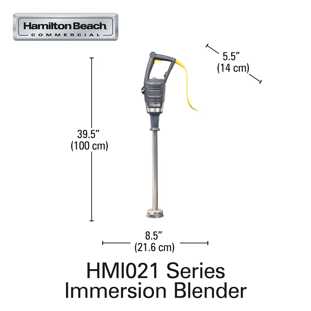 Hamilton Beach HMI021 Bigrig™ Immersion Blender Mixer, with Wall Mount Hanger