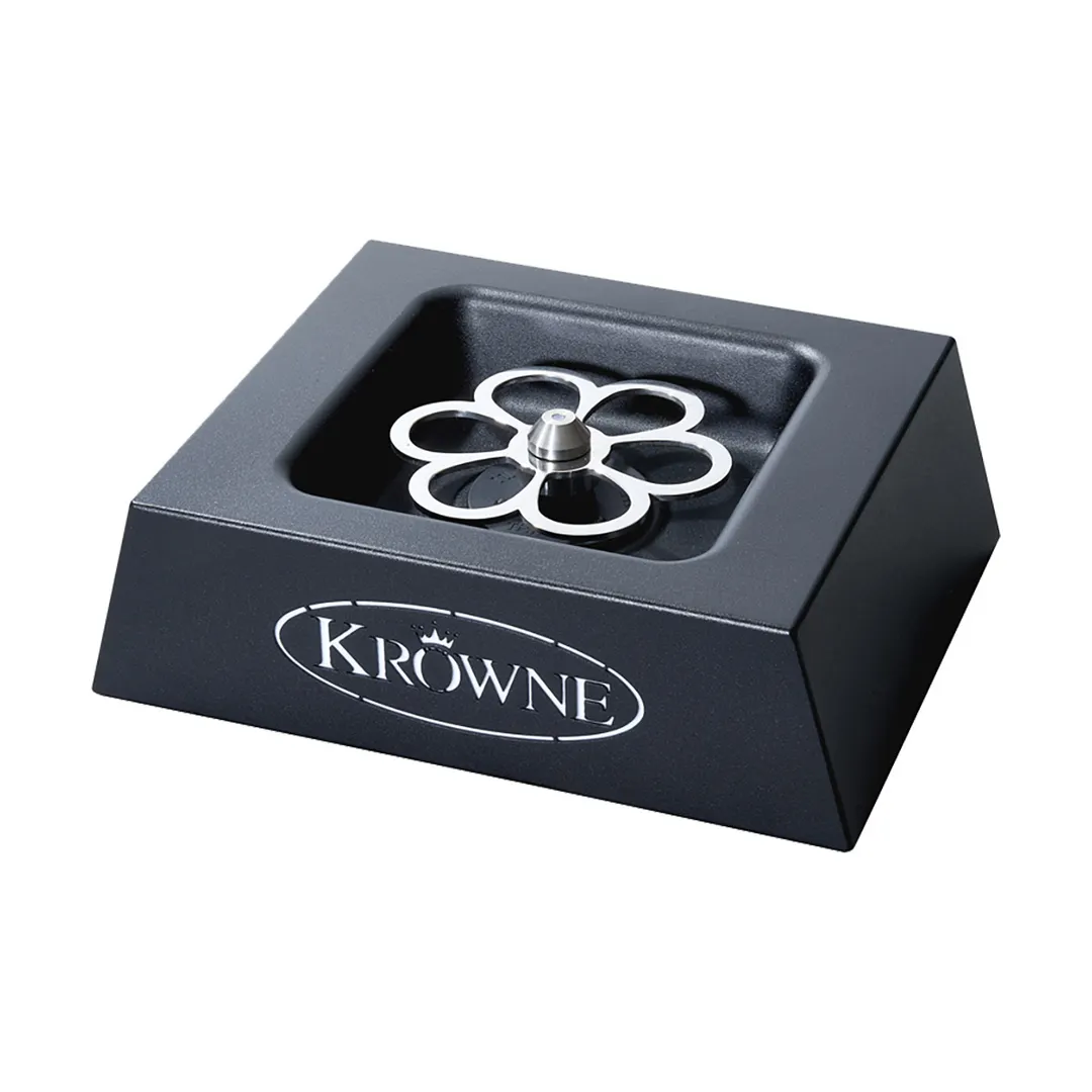 Krowne KR-LC2GF-JT-B Royal Series Countertop Liquid Co2 Glass Froster (Matte Black)