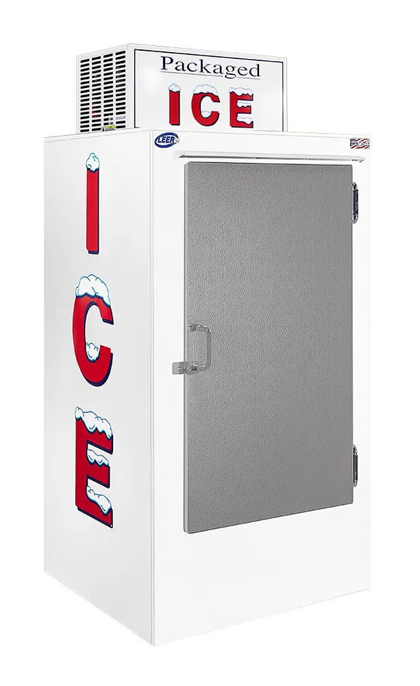Leer 3500301 Ice Merchandiser – 30 cu ft, Steel Door, 16‑24°F, R290, 1/3 HP 115V, UL Certified