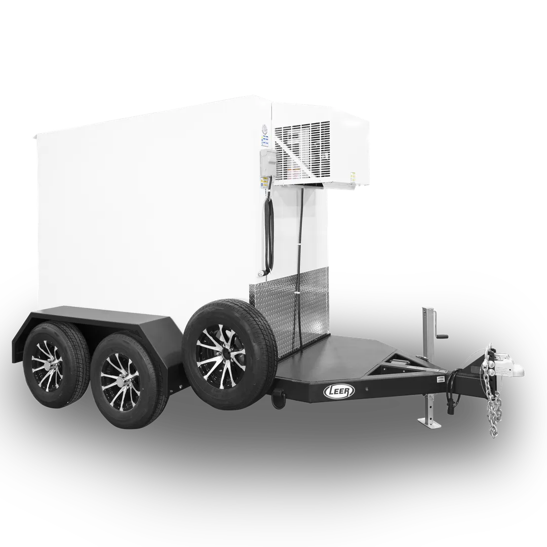 Leer, Inc. 4174541 Mobile Trailer Refrigerator / Freezer