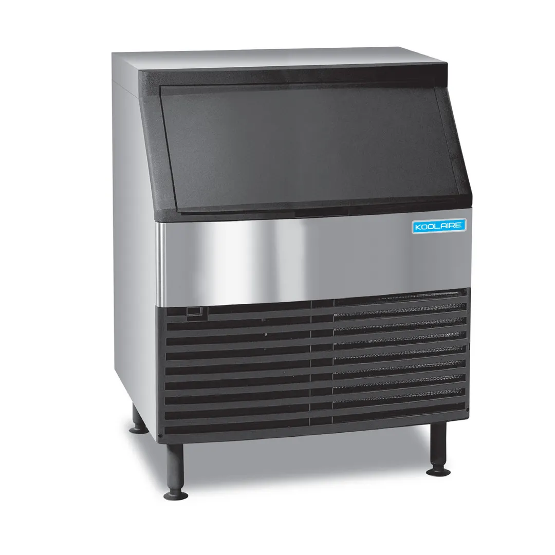 Koolaire KDP0250A Ice Cube Maker, 26" Wide, 80 lb Bin, Air‑Cooled, 228 lb/24h Full‑Cube NSF Certified