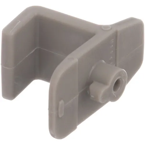 AllPoints 264193 Shelf Clip, 5/8"W x 1"D x 1-1/2"H, plastic