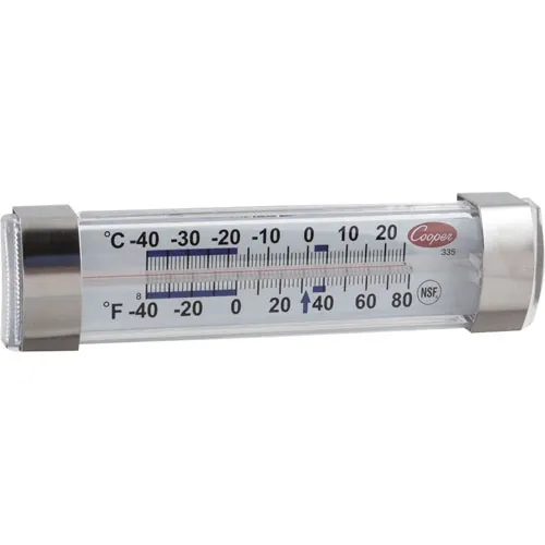 AllPoints 58896 Thermometer, 4-1/4" Tube Display, -40°F to 180°F Range, Compact Kitchen Tool