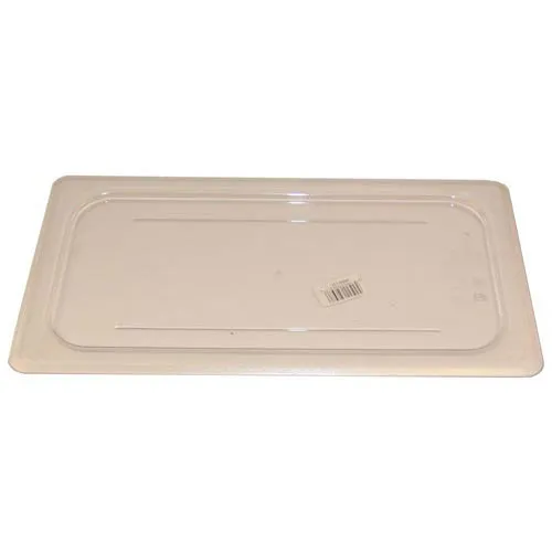 AllPoints 76538 Flat Clear Plastic Lid for 1/3 Size Food Pan, Cambro 30CWC Replacement - 1/Case