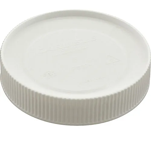 AllPoints 86477 Cap, 3-5/8" Diameter Plastic White Lid for Carlisle Store'N Pour Containers