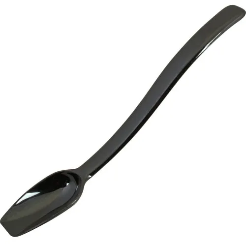 AllPoints 11328 - Carlisle Salad/Buffet Spoon, 1/4 oz, 8" Length, Black Polycarbonate Plastic