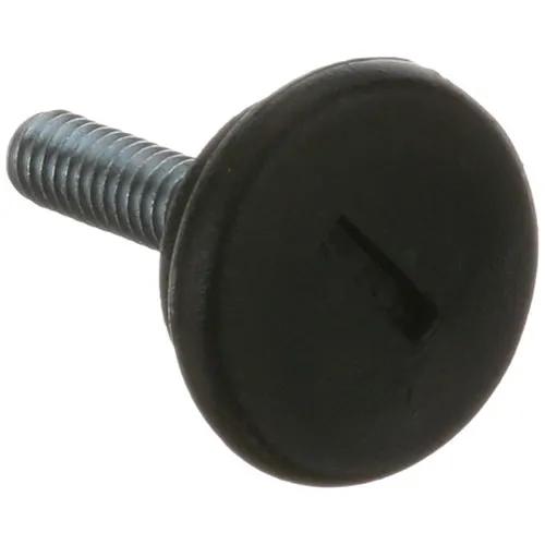 AllPoints 1211007 Leveler Glides, 1" Base Dia., 1/4"-20 Thread, 1" Stud Height, Plastic Base