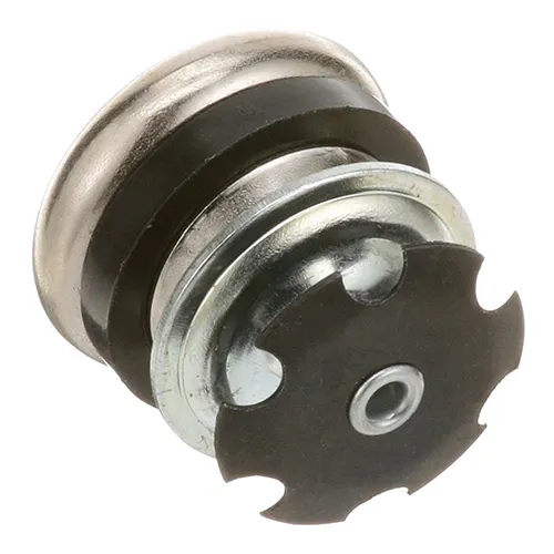 AllPoints 1211026 Leveler Glides, Flush, for 1" Round Tubular OD Legs, Swivel Base