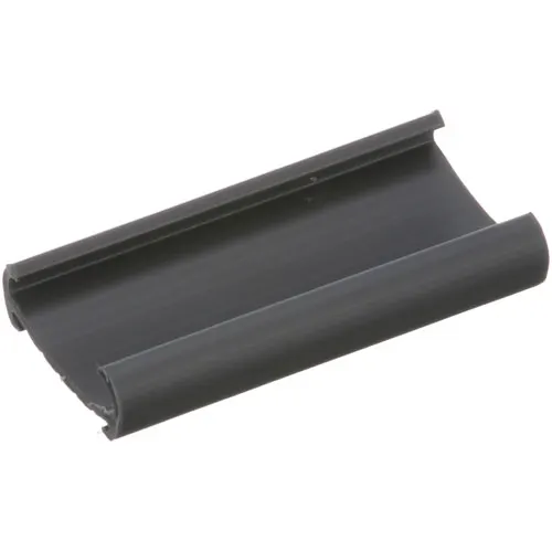 AllPoints 1261906 Shelving Label Holder, Metro, 3" x 1-1/4", for Super Erecta, Gray Plastic
