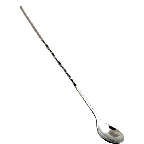AllPoints 86435 Bar Spoon – 11" Stainless Steel Cocktail Mixing Spoon, Bartending Utensil