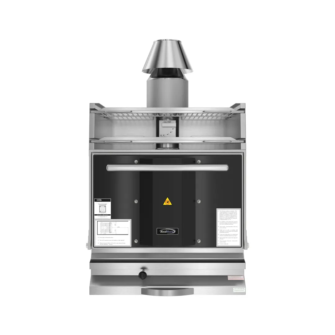 Koolmore KM-CHO28-SS-TR Charcoal Grill & Oven Combo