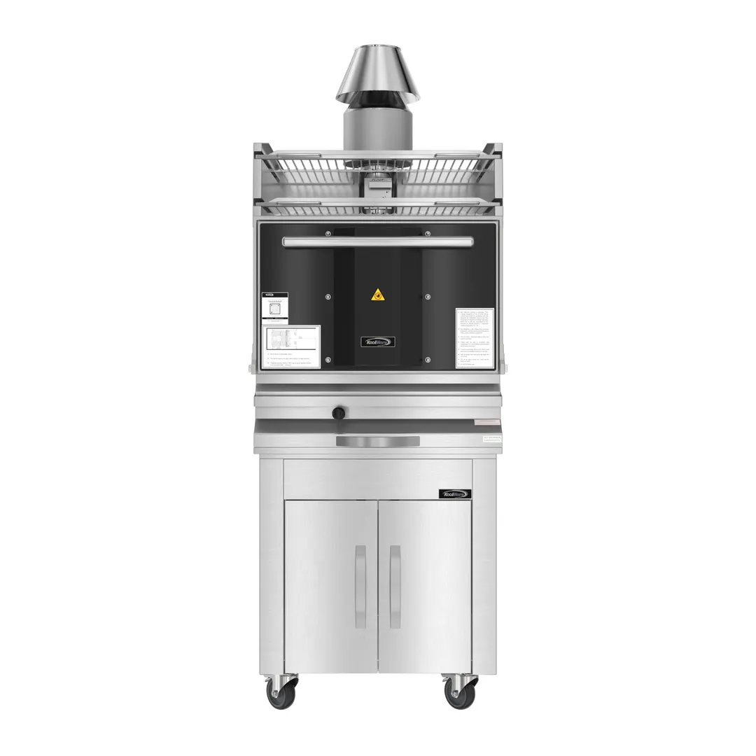 Koolmore KM-CHO28-SS-TRB Charcoal Grill & Oven Combo