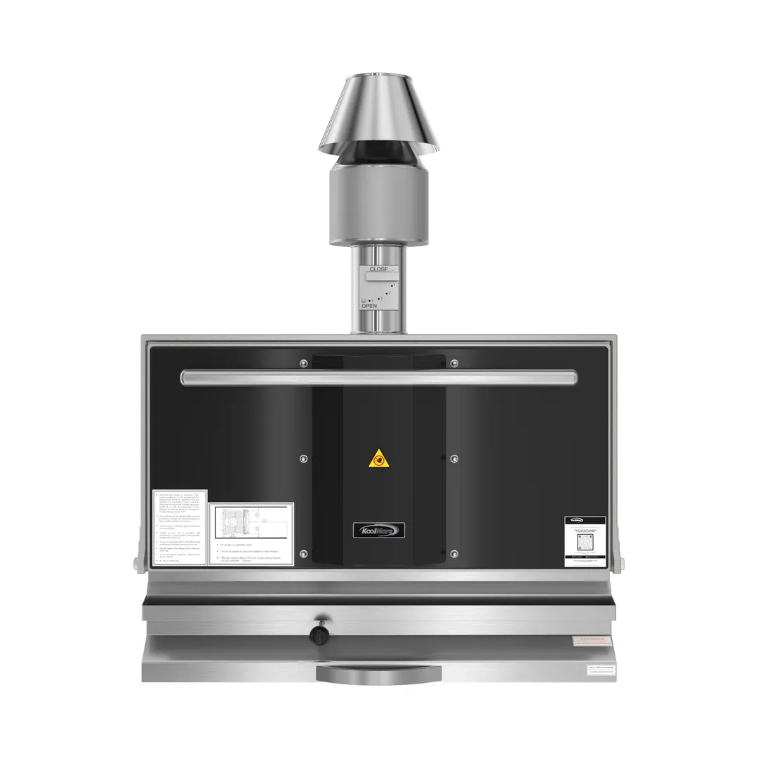 Koolmore KM-CHO35-SS-TR Charcoal Grill & Oven Combo