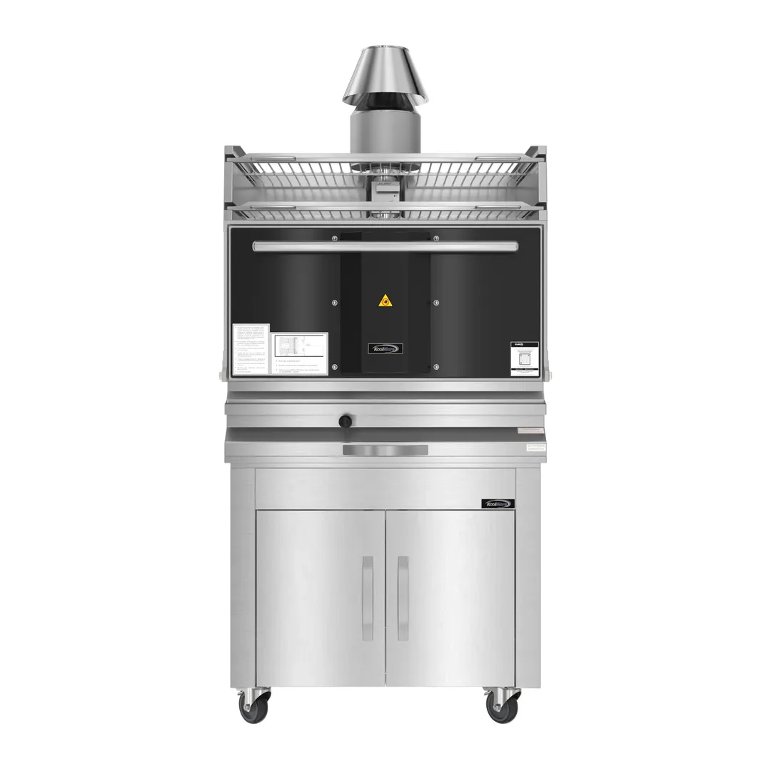Koolmore KM-CHO35-SS-TRB Charcoal Grill & Oven Combo