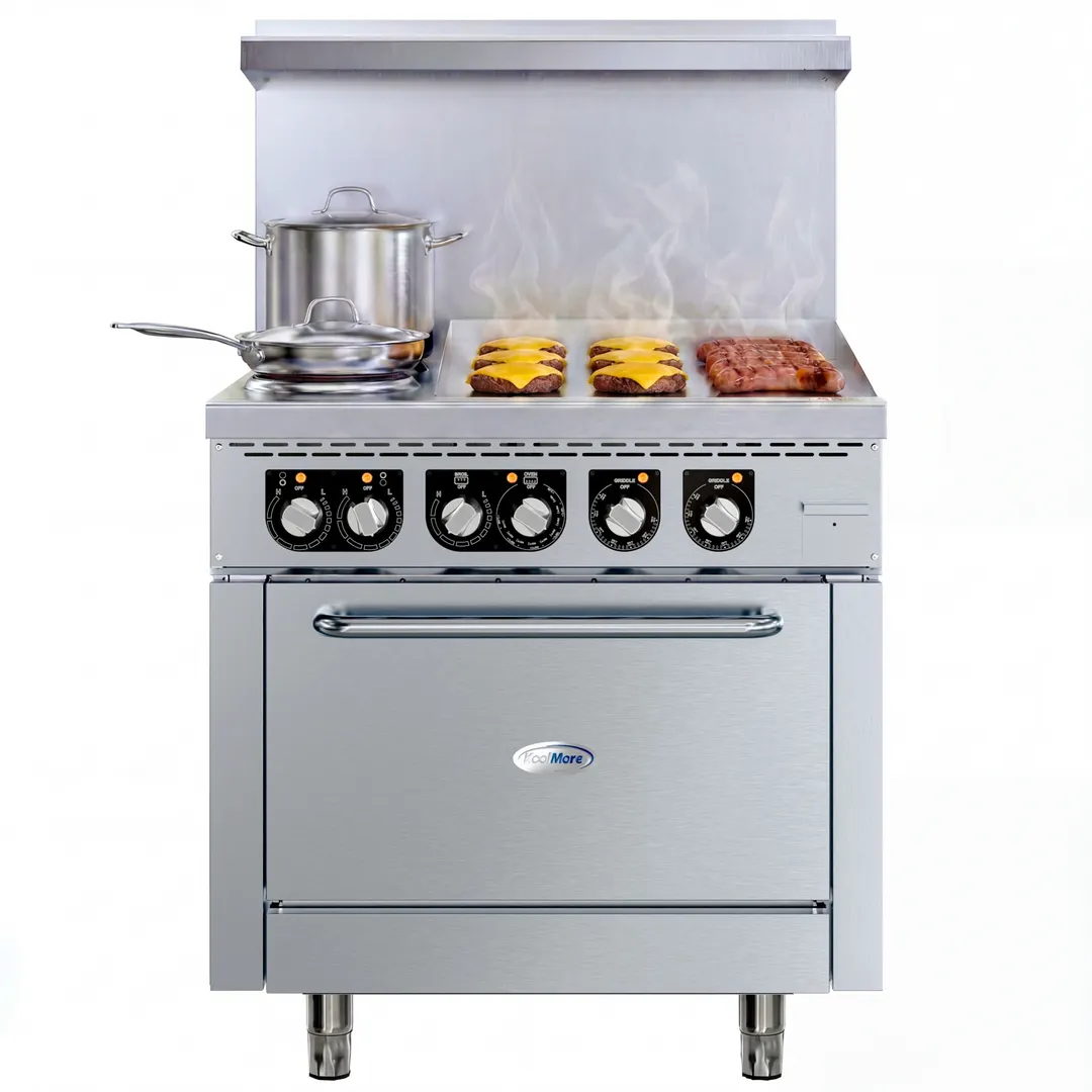 Koolmore KM-CRG242-E Electric 36" Heavy Duty Range