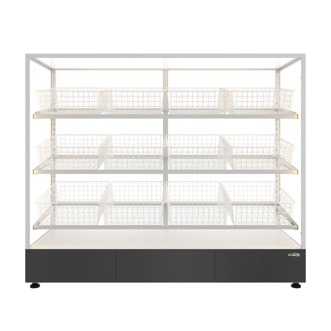 Koolmore KM-FDC-B12 Refrigerated Case, 60" W, 9.2 cu ft, NSF